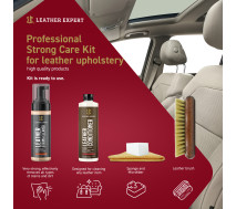 Набор для ухода за кожей сильнодействующий | Leather Expert Strong Care Kit | 500 мл