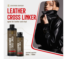 Зміцнююча добавка для фарбування шкіри Leather Expert Cross Linker | Пляшка 50 мл