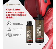 Зміцнююча добавка для фарбування шкіри Leather Expert Cross Linker | Пляшка 50 мл