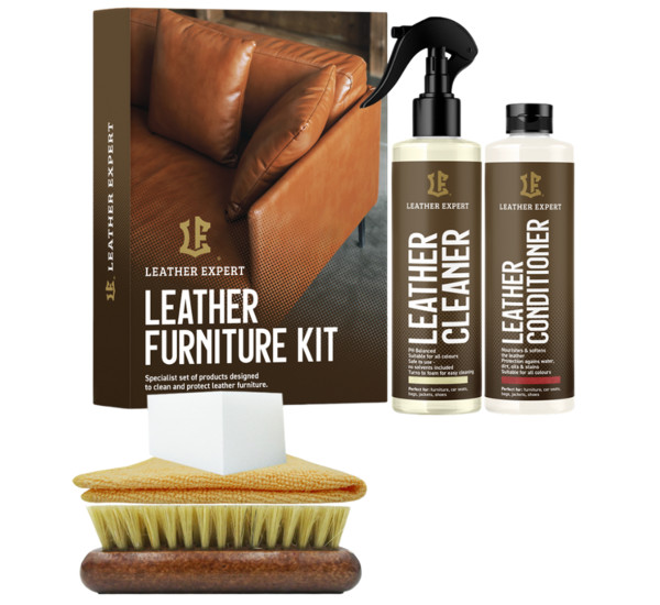 Набор для ухода за кожаной мебелью | Leather Expert Furniture Kit | 500 мл