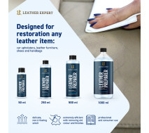 Змивка фарби для шкіри Leather Expert Preparer| Пляшка 50 мл