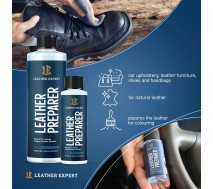 Змивка фарби для шкіри Leather Expert Preparer| Пляшка 50 мл