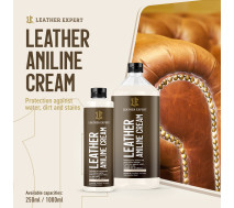 Кондиционер для анилина | Leather Expert Aniline Cream | Бутылка 250 мл
Кондиционер для анилиновой кожи | Leather Expert Aniline Cream | Бутылка 250 мл