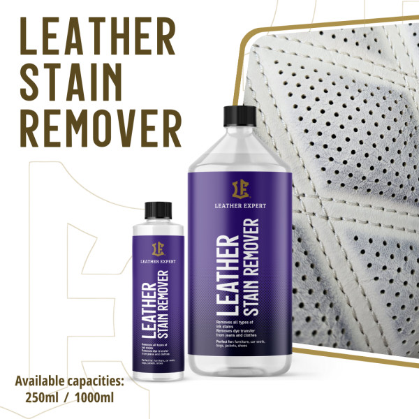 Средство для удаления пятен зі кожи | Leather Expert Stain Remover | Бутылка 250 мл