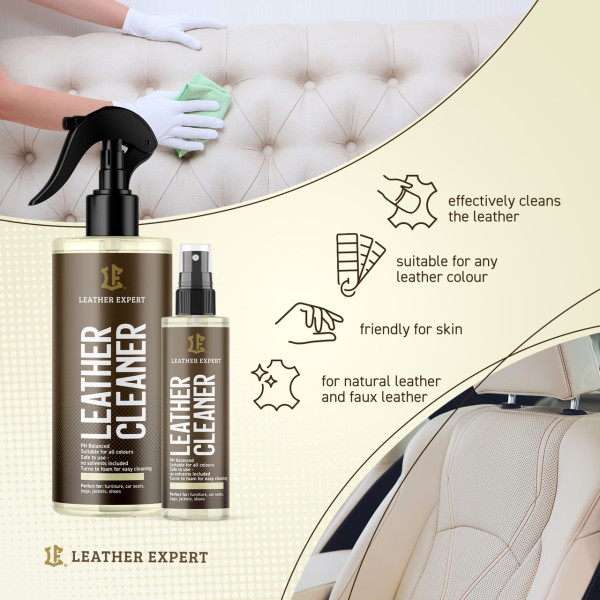 Очиститель для кожи | Leather Expert Cleaner | Спрей 100 мл