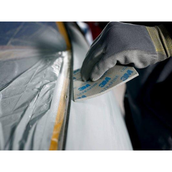 Шлифовальный круг на поролоновой основе | 3M Softback | 115 x 140 мм &mdash; P180