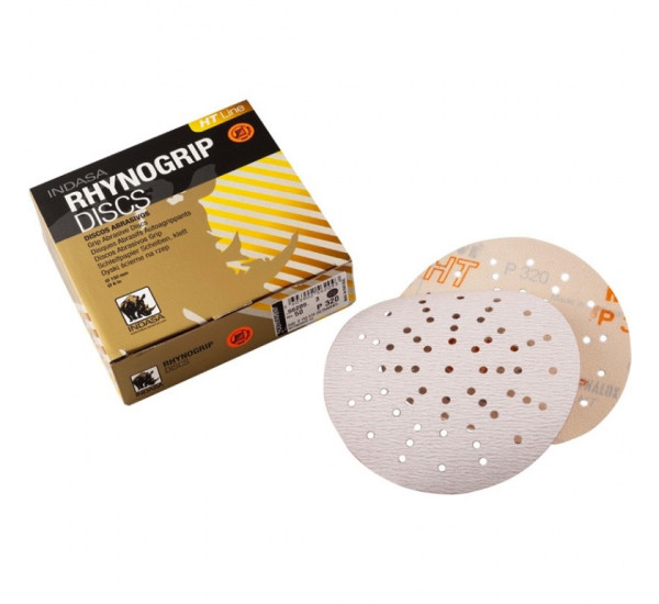 Шлифовальный круг (21 отверие) Indasa Rhynogrip HT Line Ultravent, &Oslash; 150 мм P100
