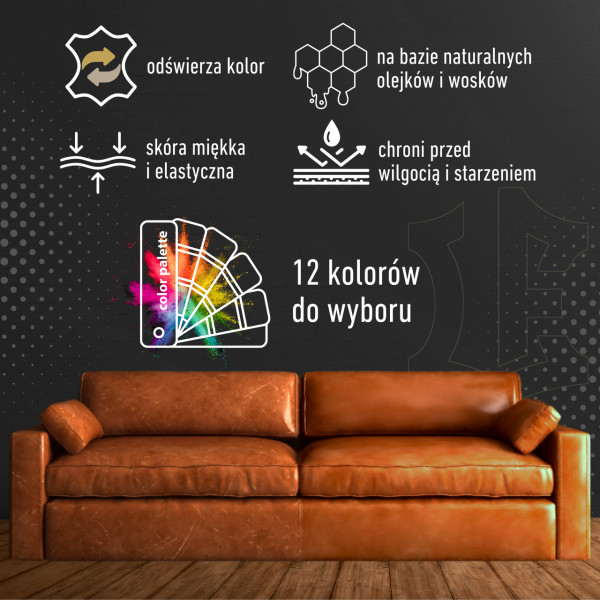 Краска-бальзам для кожи | Leather Expert Colouring Balm | Баночка 100 мл