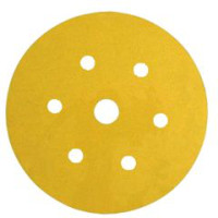 Шлифовальный круг абразивный (7 отверстий) 3M Hookit&trade; 255P Gold, &Oslash; 150 мм P240