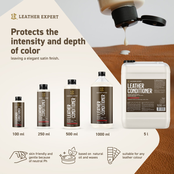Кондиционер для кожи | Leather Expert Conditioner | Бутылка 100 мл