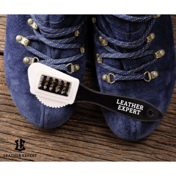 Щітка двостороння для замші та нубуку | Leather Expert Suede Brush