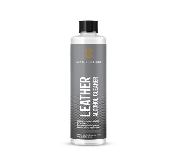 Спиртовий знежирювач для фарбування шкіри Leather Expert Alcohol Cleaner | Пляшка 50 мл