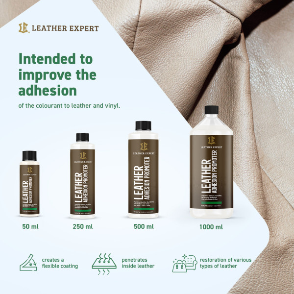Підсилювач адгезії для фарбування шкіри Leather Expert Adhesion Promoter| Пляшка 50 мл