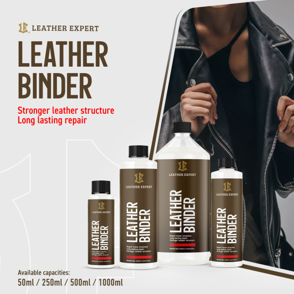 Біндер для фарбування шкіри Leather Expert Binder| Пляшка 50 мл