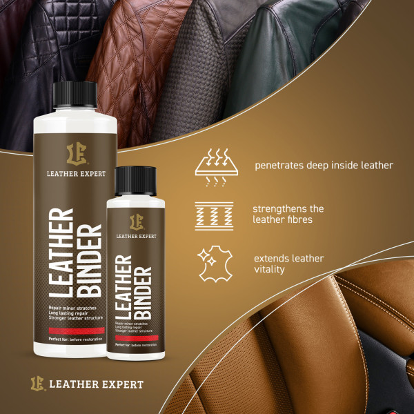 Біндер для фарбування шкіри Leather Expert Binder| Пляшка 50 мл