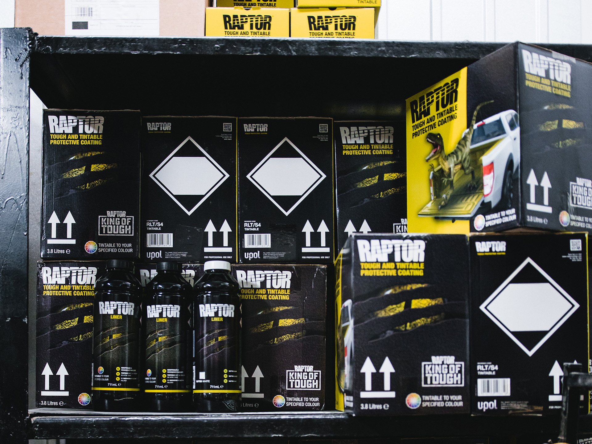 Raptor Coating Boxes