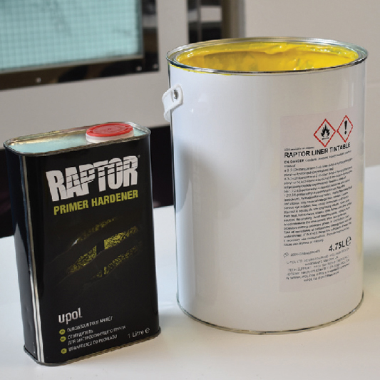 Использование отвердителя для RAPTOR